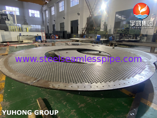 ASTM a182 스테인리스 스틸 바플 및 열 교환기 튜브 엽