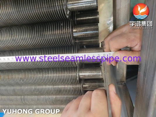 ASTM A179 탄소 강철 핀 튜브 A1100 열 교환기에 알루미늄 스트립