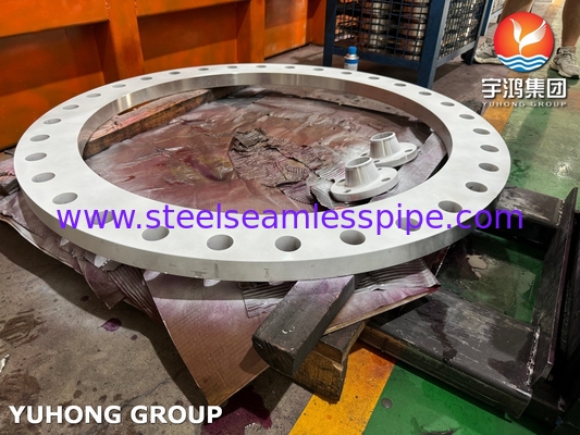 ASTM A240 F904L 플랜지 우수한 부식 저항을 가진 슈퍼 오스텐리티크 스테인리스 스틸