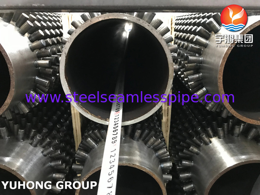 ASME SA106 Gr.B 보일러 및 열 교환기용 스터드 용접 핀 튜브