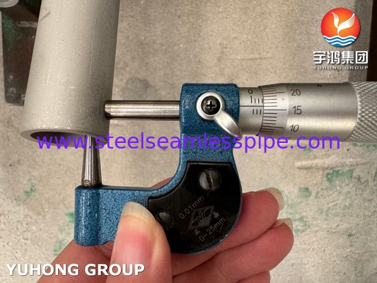 최고 듀플렉스강 이음매 없는 관 ASTM A790 UNS S32750 내산성