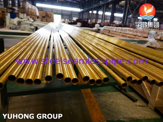 ASTM B111 C68700 열 교환기 용 구리 합금 튜브