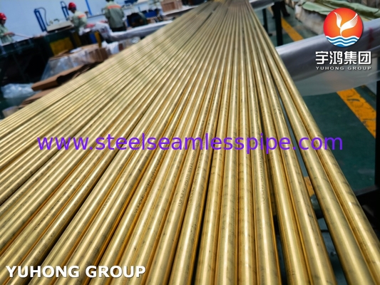 ASTM B111 C68700 열 교환기 용 구리 합금 튜브