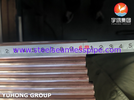 열 교환기 응축 설비용 구리 합금 튜브 ASTM B111 C70600