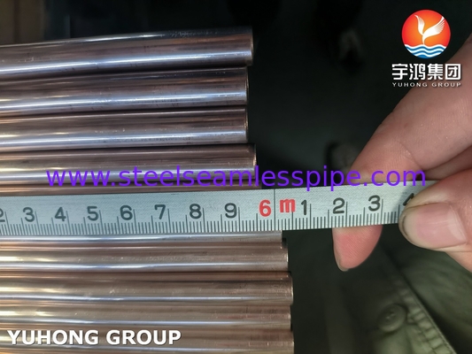 열 교환기 응축 설비용 구리 합금 튜브 ASTM B111 C70600