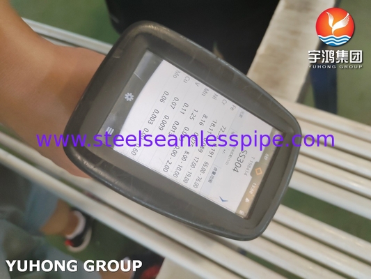 스테인리스 스틸 튜브 ASME SA213 TP304 1.4301 19.05 X 1.65 X 열 교환기에 대한 길이