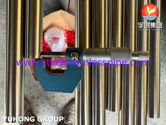 냉면 ASTM A269 TP304L 밝게 굽힌 스테인리스 스틸 무縫管