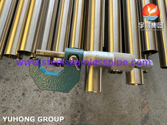 냉면 ASTM A269 TP304L 밝게 굽힌 스테인리스 스틸 무縫管