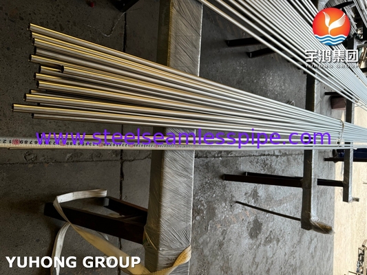 냉면 ASTM A269 TP304L 밝게 굽힌 스테인리스 스틸 무縫管