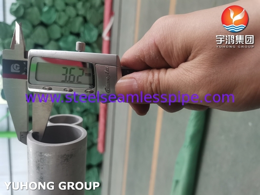 ASTM B407 인콜로이 800H / 800HT / UNS N08811 매듭 없는 합금강 파이프