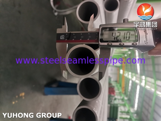 ASTM B407 인콜로이 800H / 800HT / UNS N08811 매듭 없는 합금강 파이프