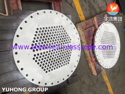 ASME SA240 SS304 열 교환기용 스테인리스 스틸 튜브 잎