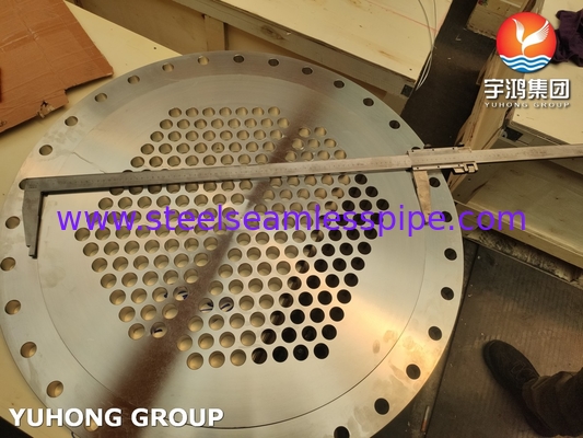 ASME SA240 SS304 열 교환기용 스테인리스 스틸 튜브 잎