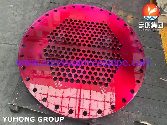 ASME SA240 SS304 열 교환기용 스테인리스 스틸 튜브 잎