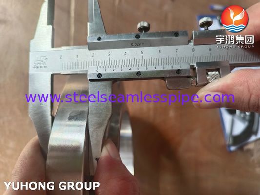 ASTM A182 F60 / UNS S32205 플랜지에 듀플렉스 스틸 슬라이드 알로이 2205 SORF 플랜지