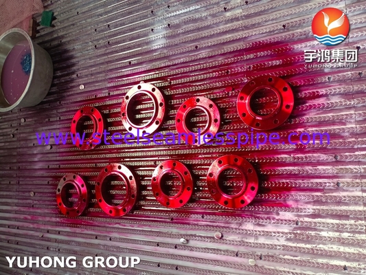 B16.5 ASTM A182 F60 1.4462 SORF 파이프 시스템을 위한 조형 플랜지