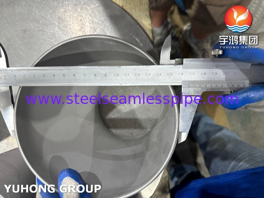 듀플렉스 2205 부트웰드 파이프 피팅 ASTM A815 UNS S32205 외진 환기