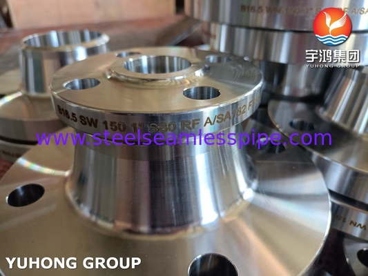 ASTM A182 F316L 스테인리스 스틸 소켓 용접 플랜지 B16.5 SWRF 플랜지