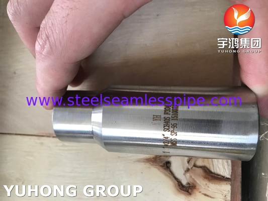 스테인리스 스틸 핑팅 ASTM A182 F304 스와지 닛플 MSS SP-95