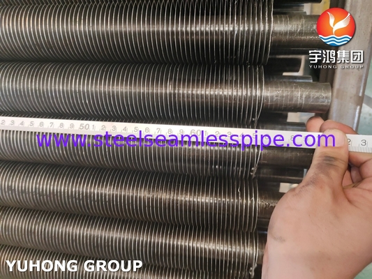 ASTM A179 꿰매지 않는 튜브 알루미늄 Al1060 핀 내장 G형 씨앗 건조기