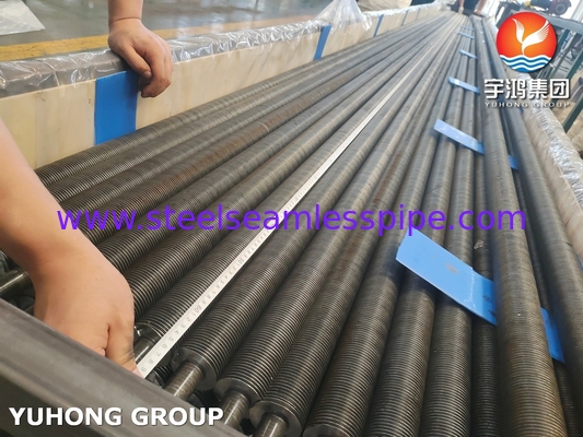 ASTM A179 꿰매지 않는 튜브 알루미늄 Al1060 핀 내장 G형 씨앗 건조기