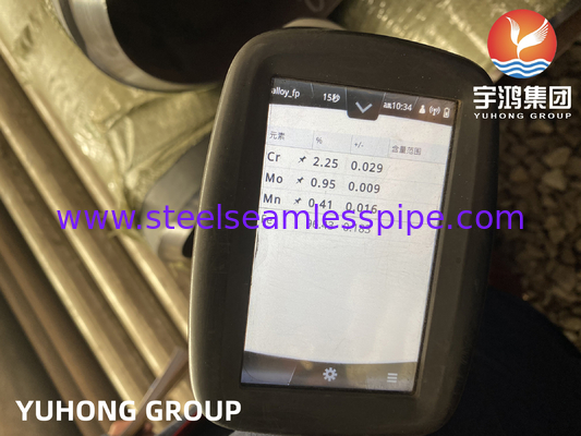 ASTM A335 P22 2-1/4Cr 전력 발전소/보일러/원자력 발전용 합금강 무결 파이프