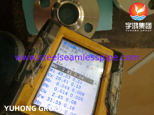 ASTM B564 인콜로이 825 / UNS N08825 니켈 합금 용접 목 플랜지
