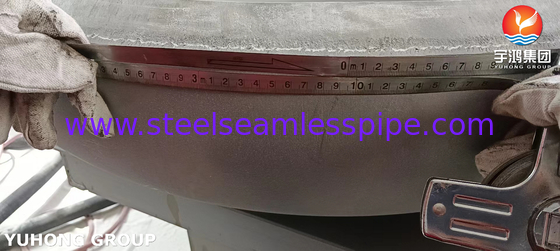 ASTM SA240 SS321 압력 용기에 대한 타원형 머리 및 접시 끝
