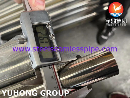 ASTM A554 TP304 우수한 화학 성분을 위한 스테인리스 스틸 용접 파이프