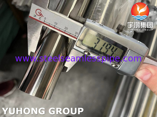 ASTM A554 TP304 우수한 화학 성분을 위한 스테인리스 스틸 용접 파이프