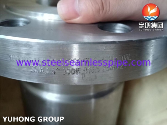 탄소 강철 클래딩 노즐 플랜지 WNRF SA266 GR.2 SS309L 308L 웨일드 오버레이