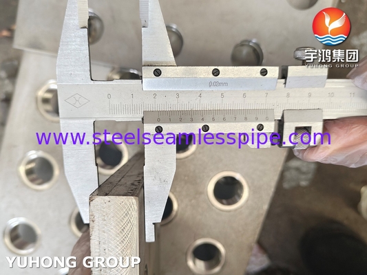 압력 및 온도 관리를 위한 ASTM A240 TP304 튜브 시트 및 지지판