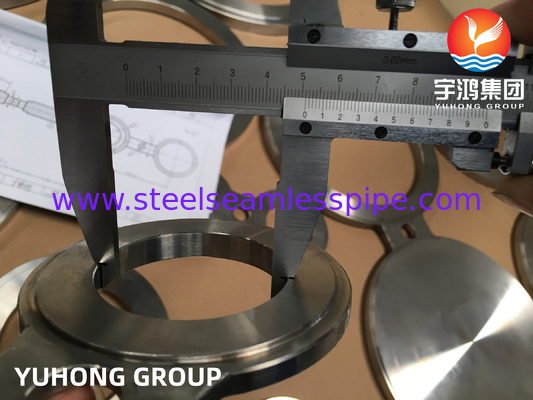 ASTM A182 스테인리스 스틸 듀플렉스 스틸 안경 블라인드 플랜지 ASME B16.48