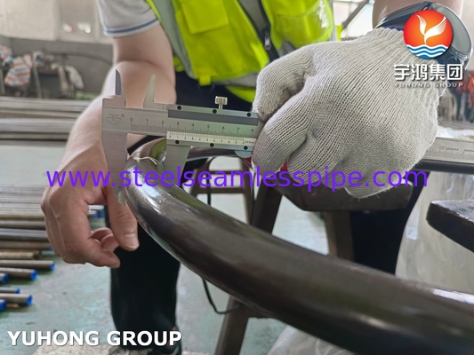 ASTM A179 / ASME SA179 꿰매지 않은 탄소 스틸 U 굽기 튜브 열 교환 튜브
