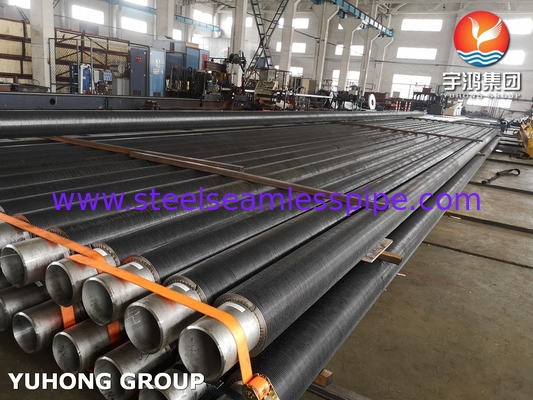 ASTM A312 TP316L 스테인리스 스틸 핀 파이프 HFW 타입