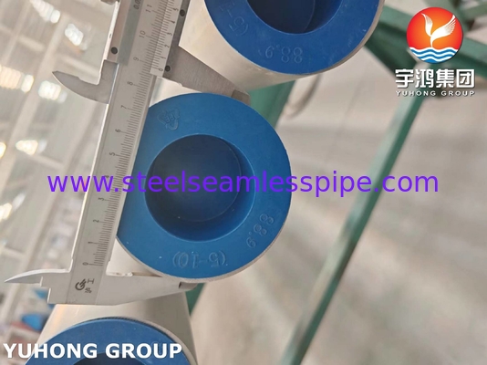 듀플렉스 2507 꿰매지 않는 파이프, ASTM A790 S32750 슈퍼 듀플렉스 스테인리스 스틸 파이프