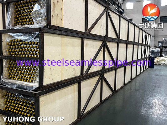 ASTM A210 ASME SA210 GR A1 알루미늄 핀과 탄소 강철 핀 튜브