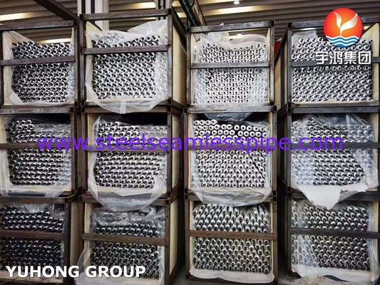 ASTM A210 ASME SA210 GR A1 알루미늄 핀과 탄소 강철 핀 튜브