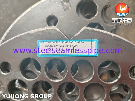 ASTM B171 C71500 구리 니켈 70/30 껍질 및 튜브 열 교환기 위한 튜브 엽