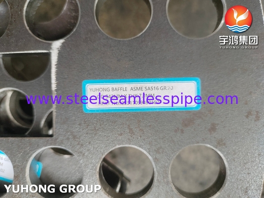 ASTM B171 C71500 구리 니켈 70/30 껍질 및 튜브 열 교환기 위한 튜브 엽