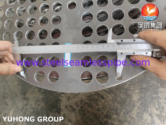 ASTM B171 C71500 구리 니켈 70/30 껍질 및 튜브 열 교환기 위한 튜브 엽