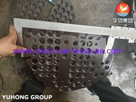 ASTM B171 C71500 구리 니켈 70/30 껍질 및 튜브 열 교환기 위한 튜브 엽