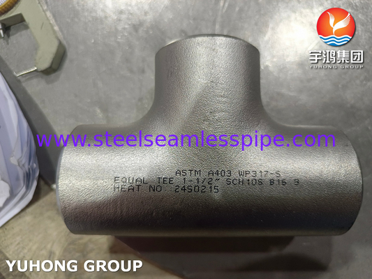 ASTM A403 WP317-S 스테인리스 스틸 부착기