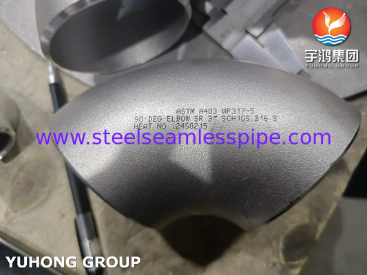 ASTM A403 WP317-S 스테인리스 스틸 부착기