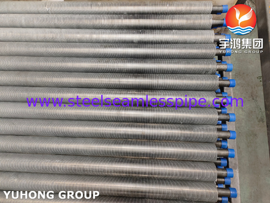 ASTM A210 ASME SA210 GR A1 탄소 강철 알루미늄 핀 엑스트루레이드 공기 냉각 열 교환 튜브