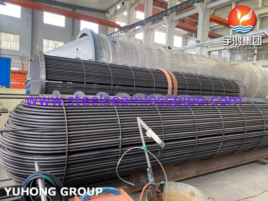 ASME U 스탬프 튜브 펀들 앙상블과 무선 열 교환기 U 굽기 튜브