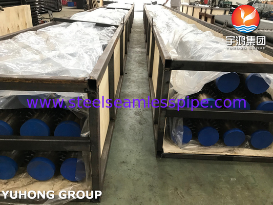 ASTM A213 T9 팜 오일 정제공장용 합금 강철 톱니 파이프, 13Cr 스터드