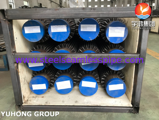 ASTM A213 T9 팜 오일 정제공장용 합금 강철 톱니 파이프, 13Cr 스터드