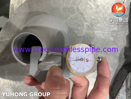 듀플렉스 스틸 부트웨일드 부착 ASTM A815 S32205 동심 환기