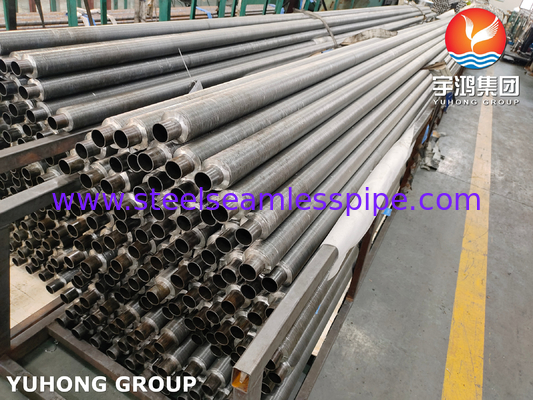 ASTM A210 ASME SA210 GR A1 알루미늄 핀과 탄소 강철 핀 튜브